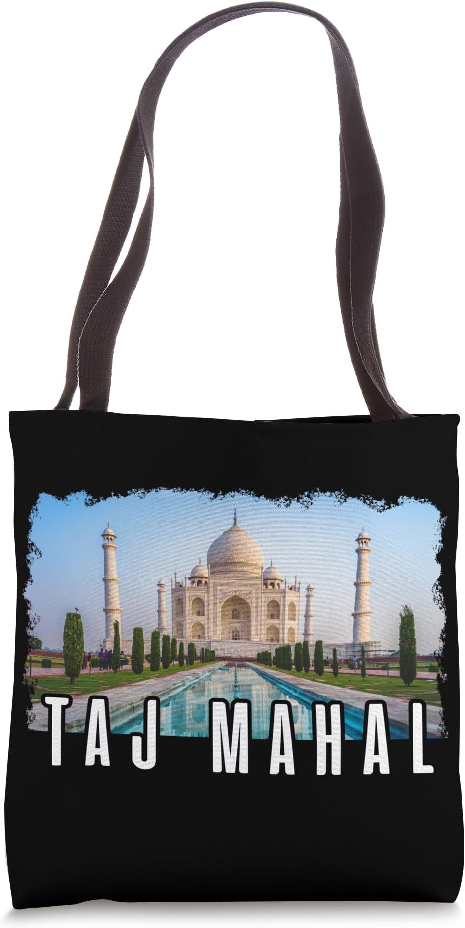 Taj Mahal India Agra Travel Vacation Souvenir Tote Bag