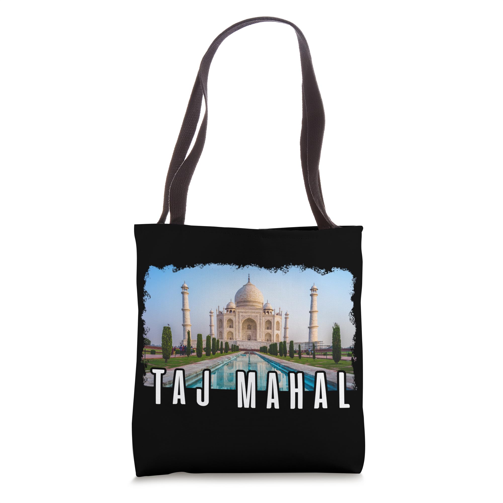Taj Mahal India Agra Travel Vacation Souvenir Tote Bag