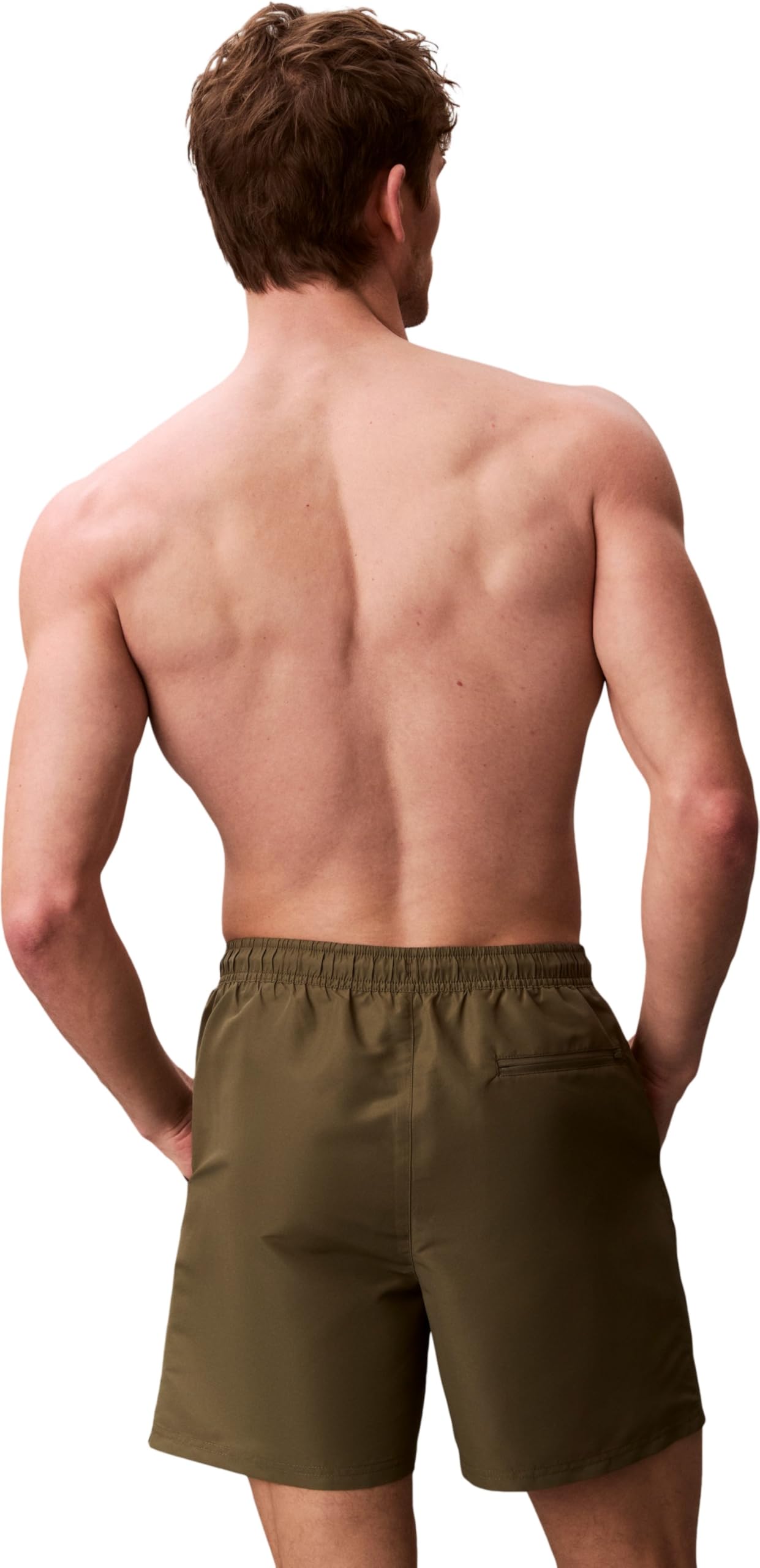 Calvin Klein Herren Medium Drawstring Lv00n61047 Badehose (1er Pack)