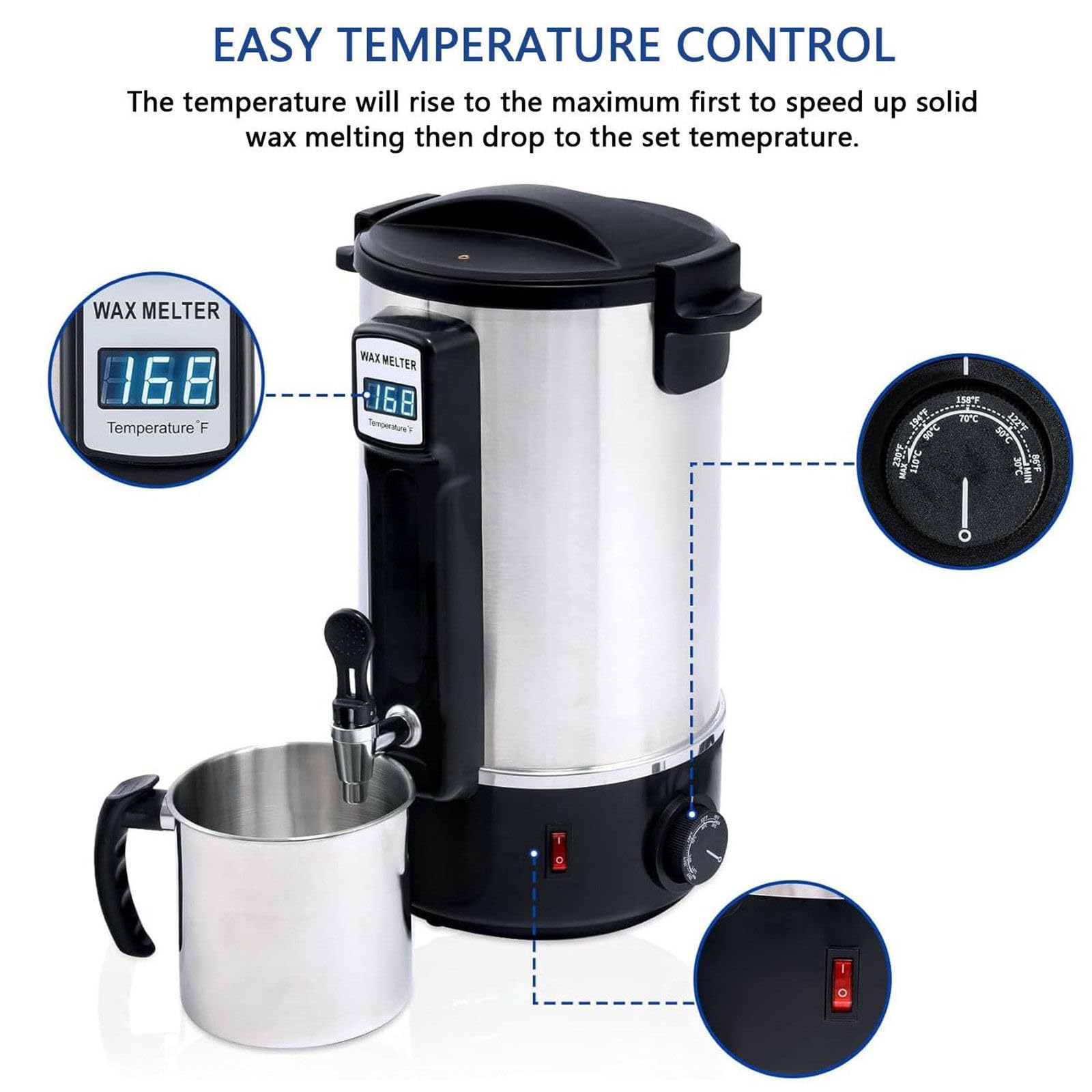 Amazon.co.jp: パラフィンワックスヒーター（詰まりにくくお手入れ簡単