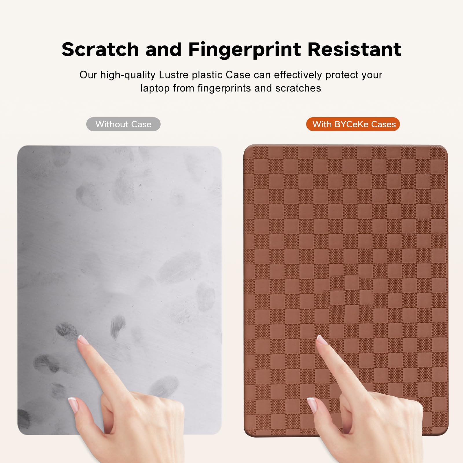 Amazon.com: BYCeKe Checkered Case for MacBook Air 13 inch M5 M4 M3