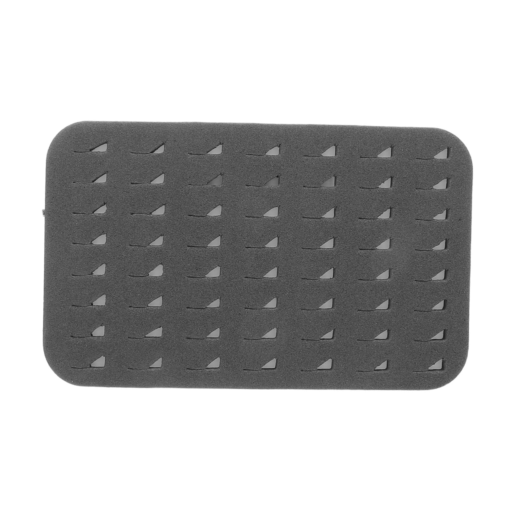 BCOATH Compact Fishing Organizer Fly Fishing Gear Storage Foam Inserts and Nonslip Design