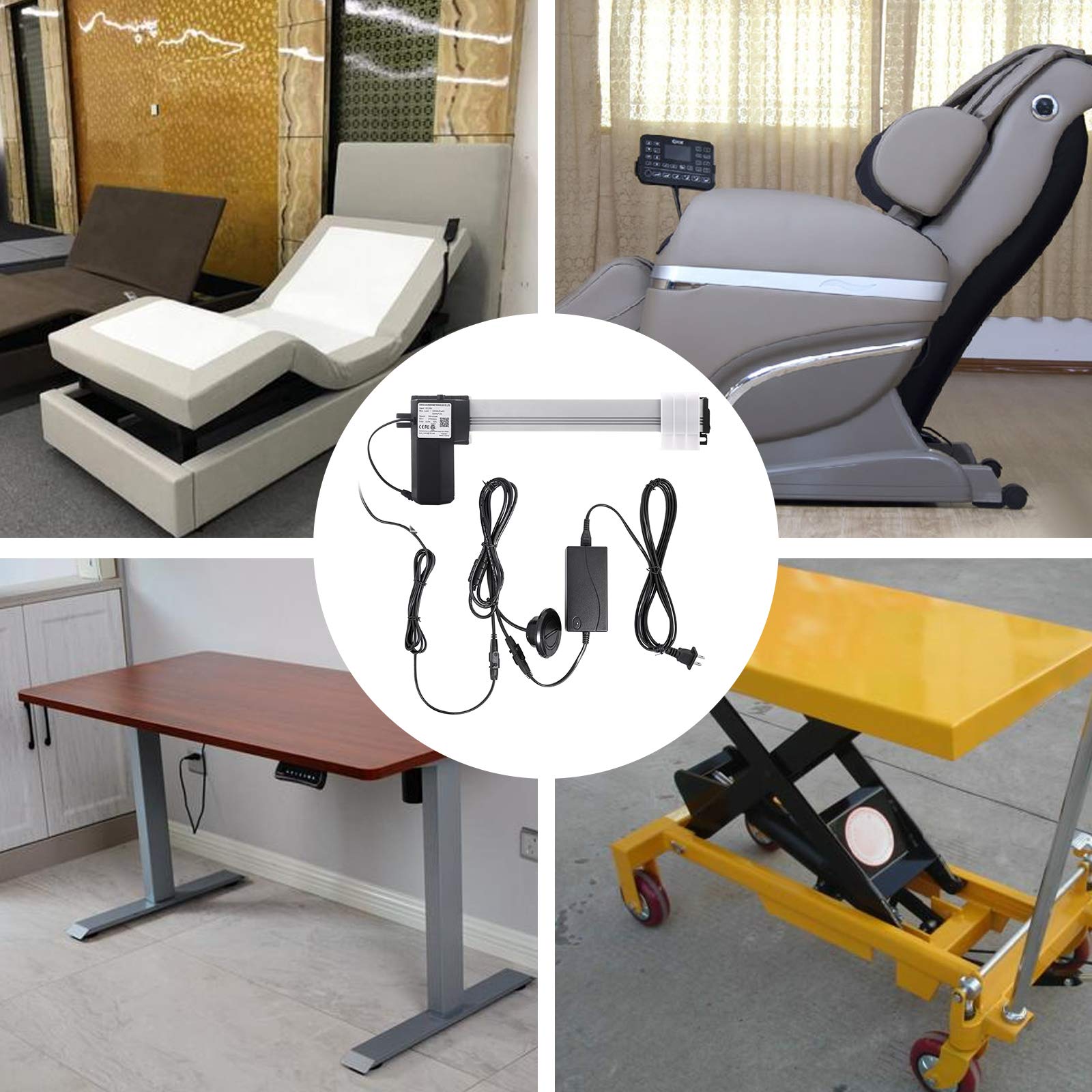 Mophorn APA88 Electric Recliner Motor Replacement Kit DC Motor 21