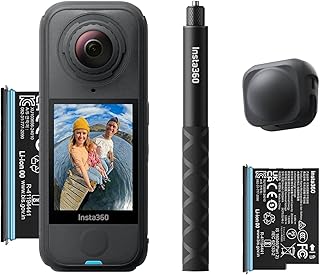 Insta360 X4 Air Starter Bundle | Lightest 8K 360 Action Camera for Epic Adventures | for Travel