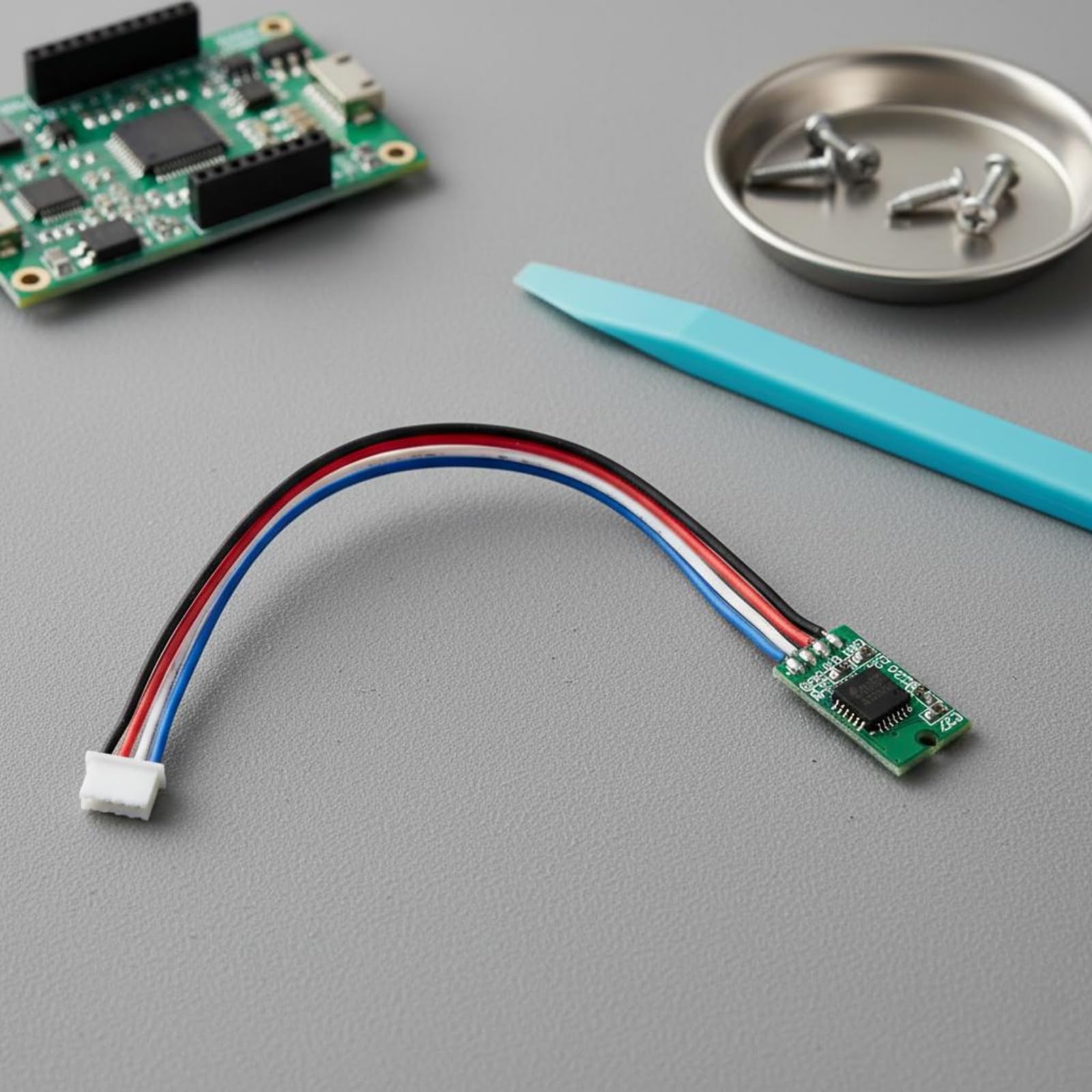 Giroscopio Fili Modulo Elettronico per Mini Stabilizzatore per Guida Controllata Circuito Compatto Fili Montaggio con Foro Materiale Plastica Metallo