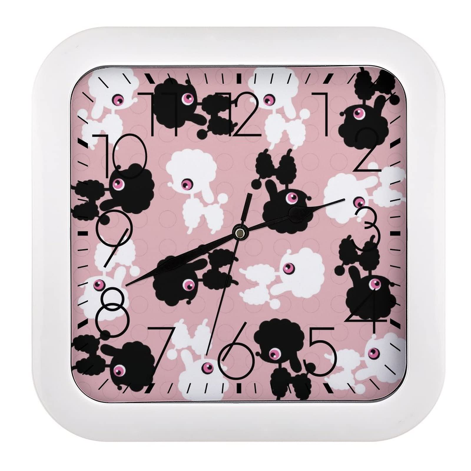 Pendule murale chien de qualité supérieure design contemporain