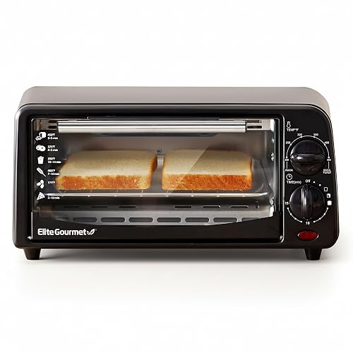 Elite Gourmet ETO236 Compact 2-Slice Toaster product photo (Air Fryers & Toaster Ovens) — ScooterReviewPro review