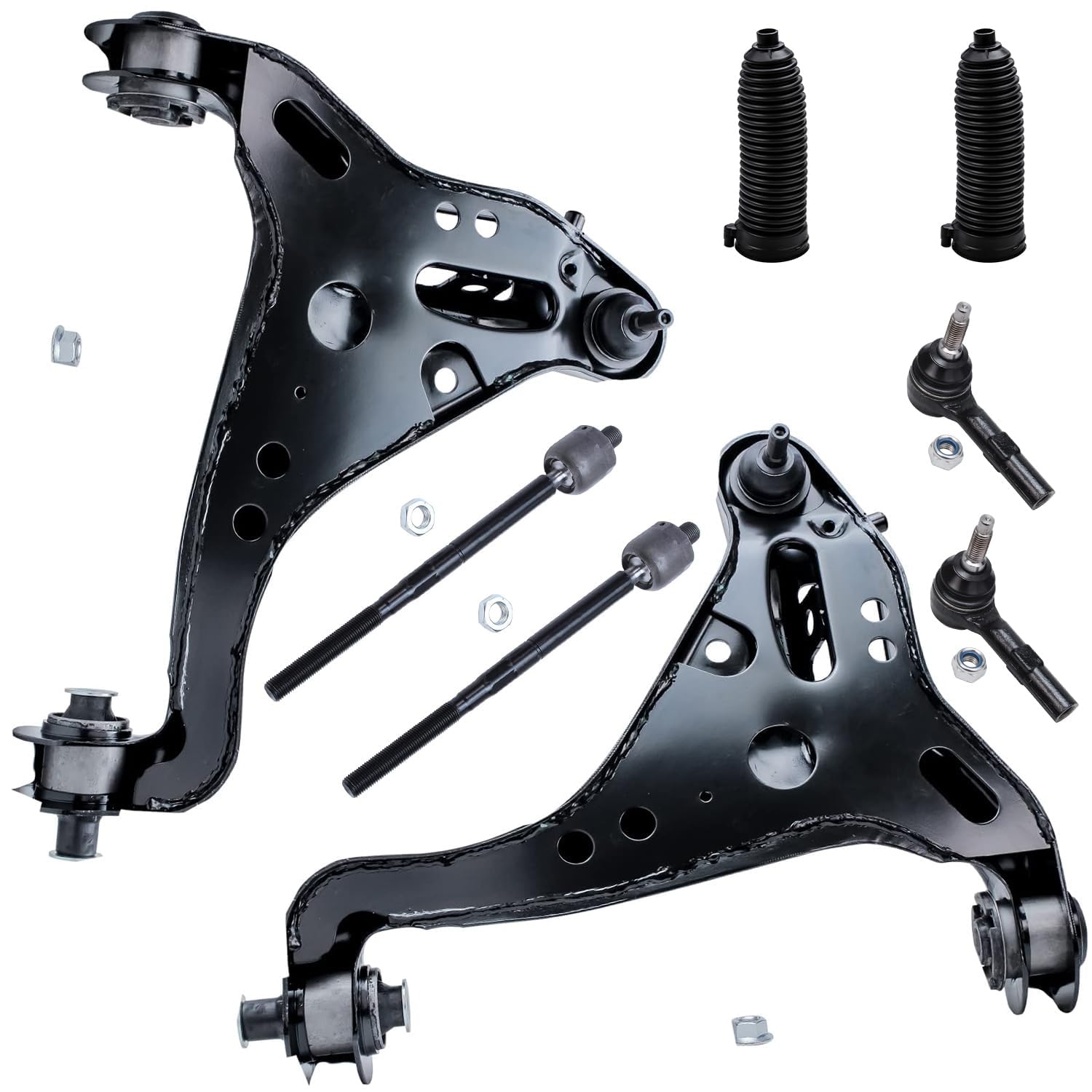 Detroit Axle - 8pc Front End Suspension Kit for Ford 2006-2010 Explorer