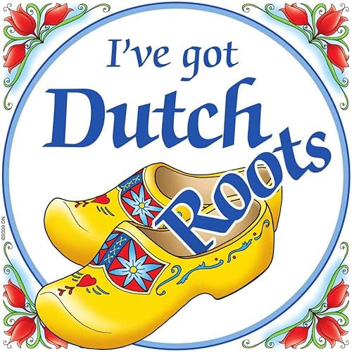 Baldosa magnética de recuerdos holandeses (raíces holandesas)