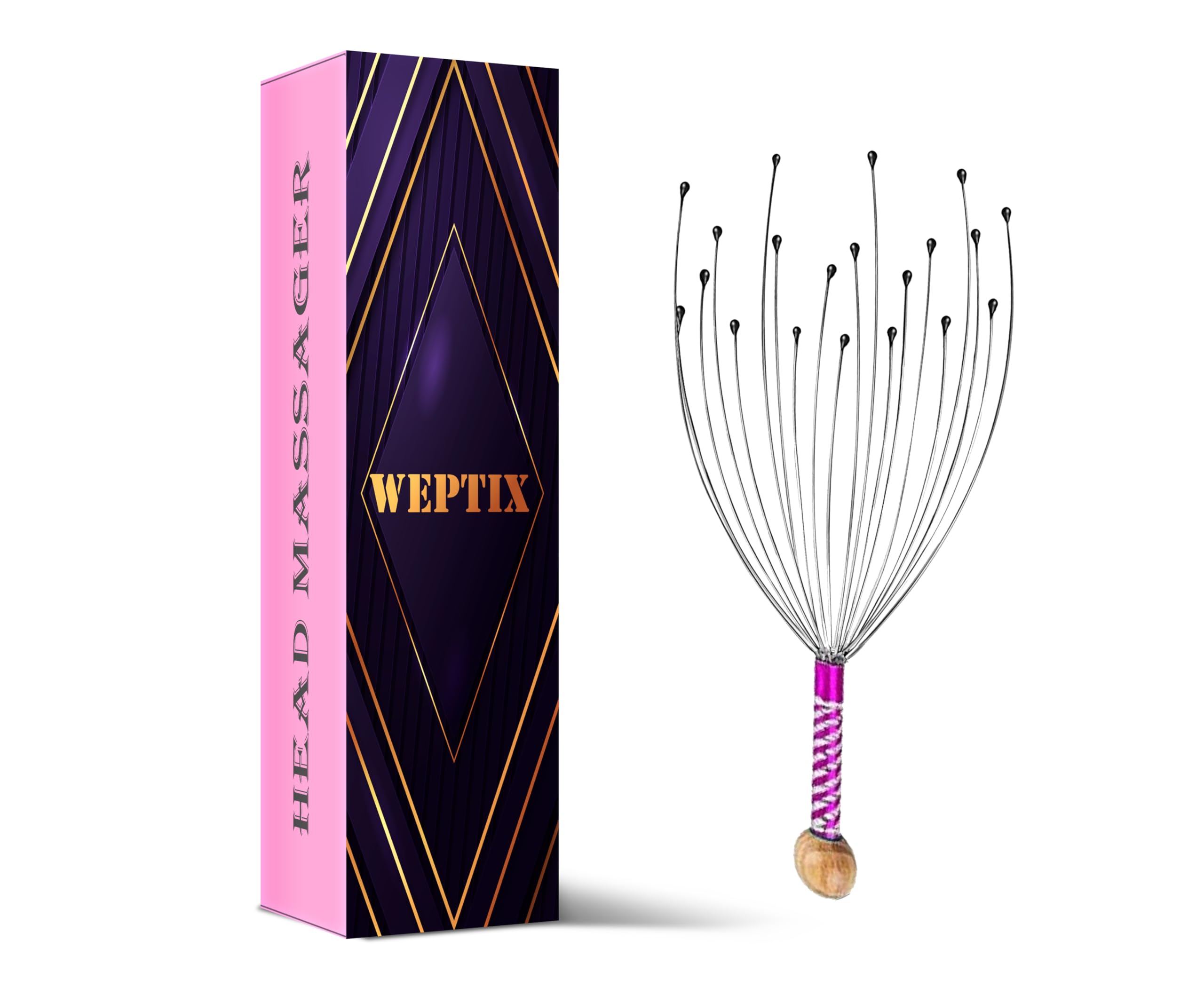 See full amazon price history chart for WEPTIX® Hair Scalp Manual Massager Head massager Scalp Scratcher 12 Finger Body Relaxing Hair Massage Soft Silicone Bristles for Anti Dandruff- (Shampooo) (Masssager Head) WEPTIX® Hair Scalp Manual Massager Head massager Scalp Scratcher 12 Finger Body Relaxing Hair Massage Soft Silicone Bristles for Anti Dandruff- (Shampooo) (Masssager Head) (B0CK588PS9) Amazon Price History, Amazon Price Tracker