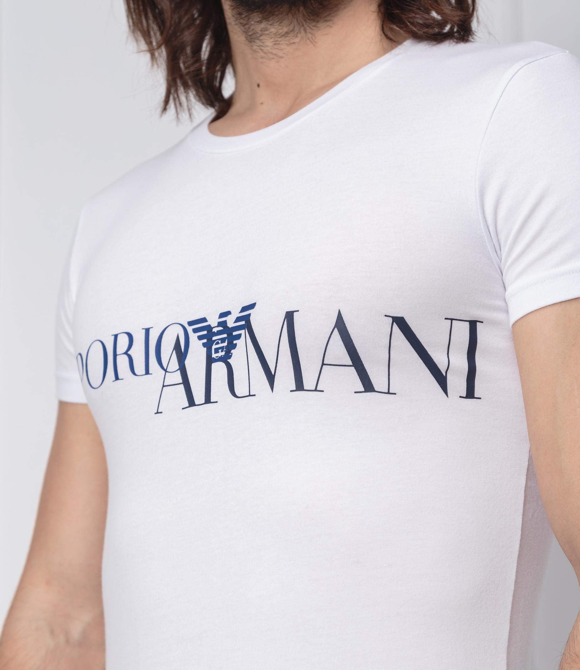 Emporio Armani Stretch Cotton T-Shirt Uomo