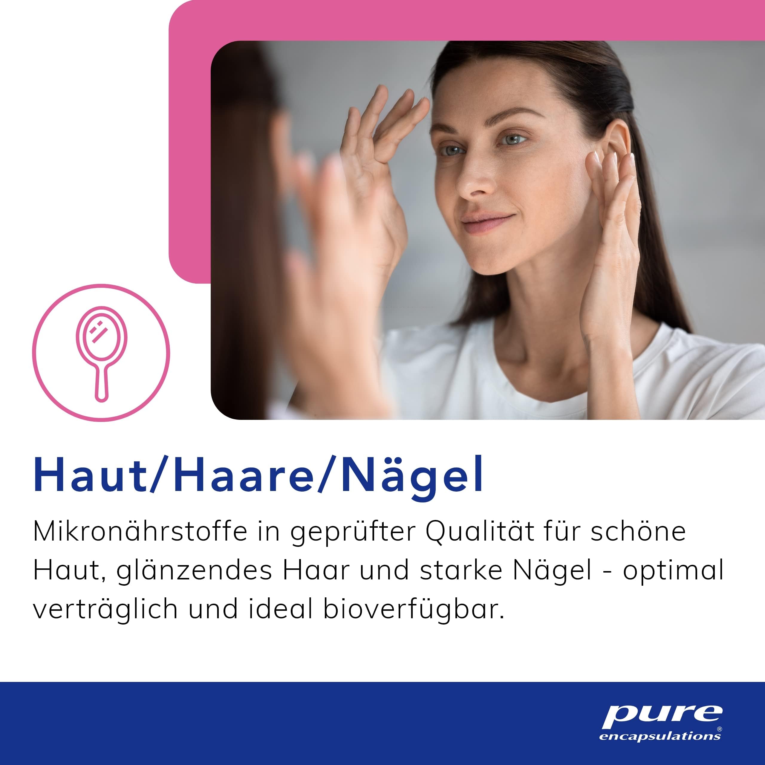 Pure Encapsulations - Nachtkerzenöl - Kalt gepresst, 9% Gamma-Linolensäure, Skincare Nahrungsergäzungsmittel - 100 Kapseln