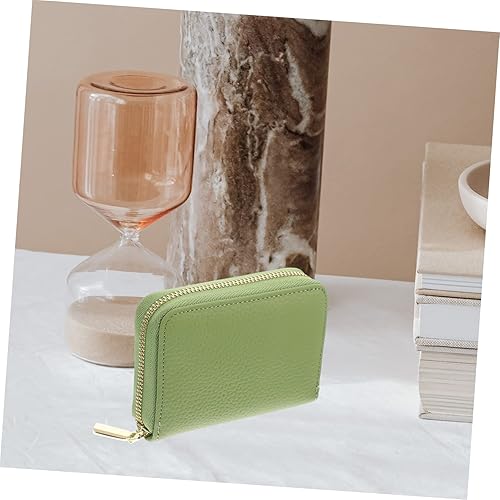 Miniatura 8 de STOBOK 3 unids cartera de tarjetas de crédito titular portátil moneda contenedor de cambio bolsa de almacenamiento de gran capacidad titular