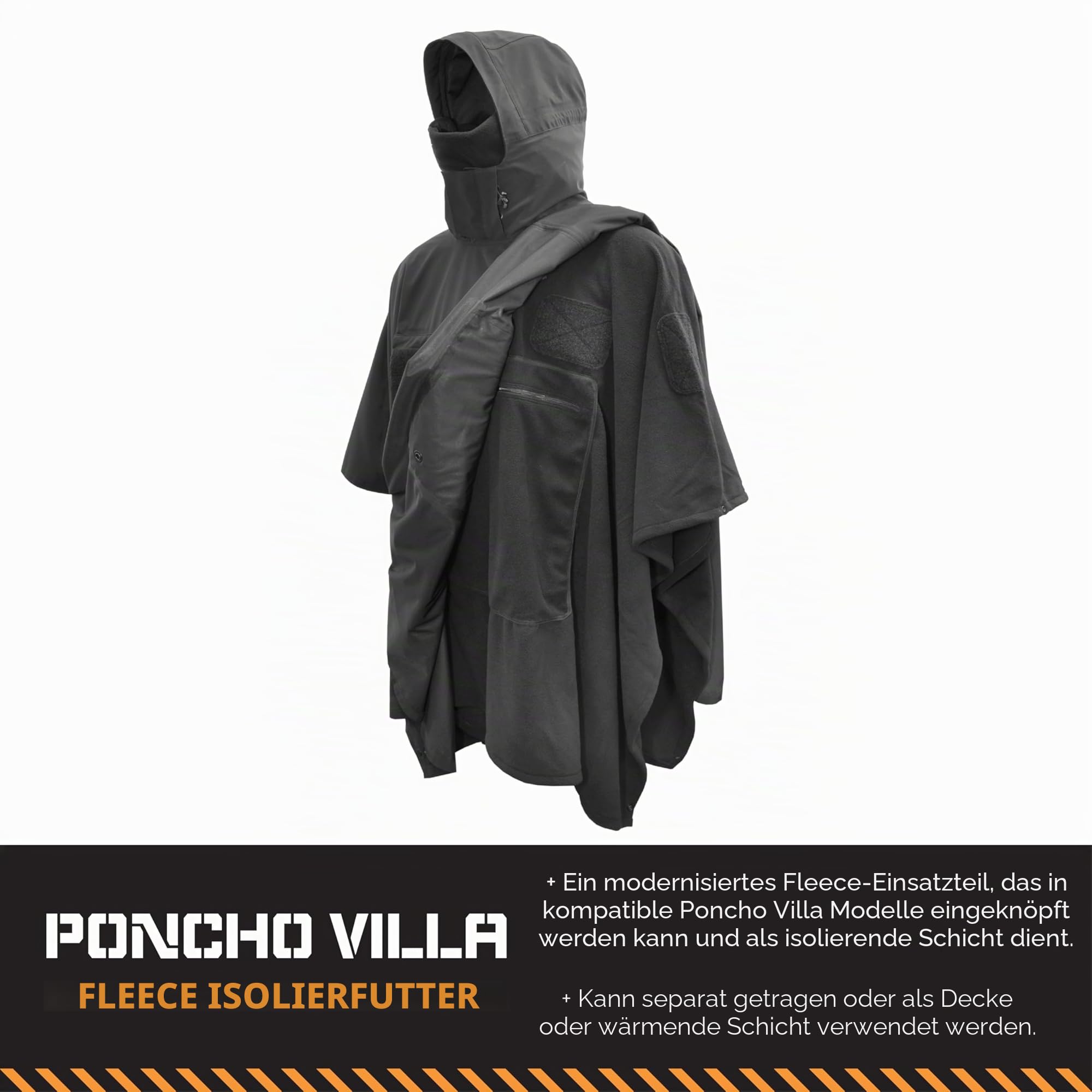 Hazard 4 APR-PVF-BLK Fleecefutter, Schwarz, One Size