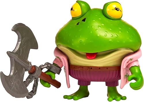 Miniatura 6 de Mutant Mayhem - Figura de acción básica de rana Genghis de 4 pulgadas por Playmates Toys