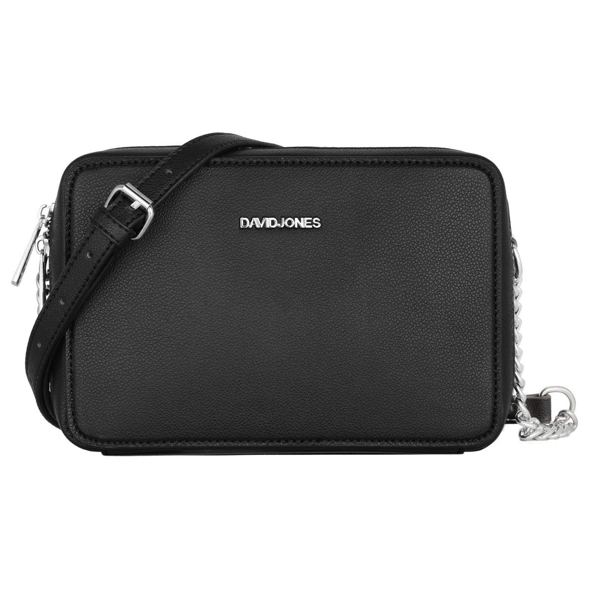 David Jones - Women's Small Square Crossbody Bag - Ladies Chain