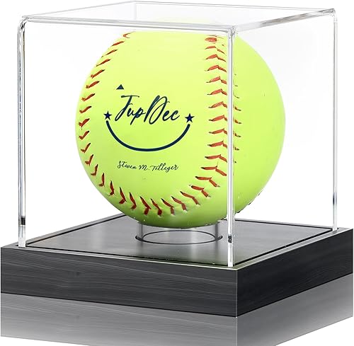 Miniatura 15 de JupDec - Caja de exhibición para guante de boxeo, vitrina de acrílico transparente con base de madera y tabla para un guante, de tamaño completo con