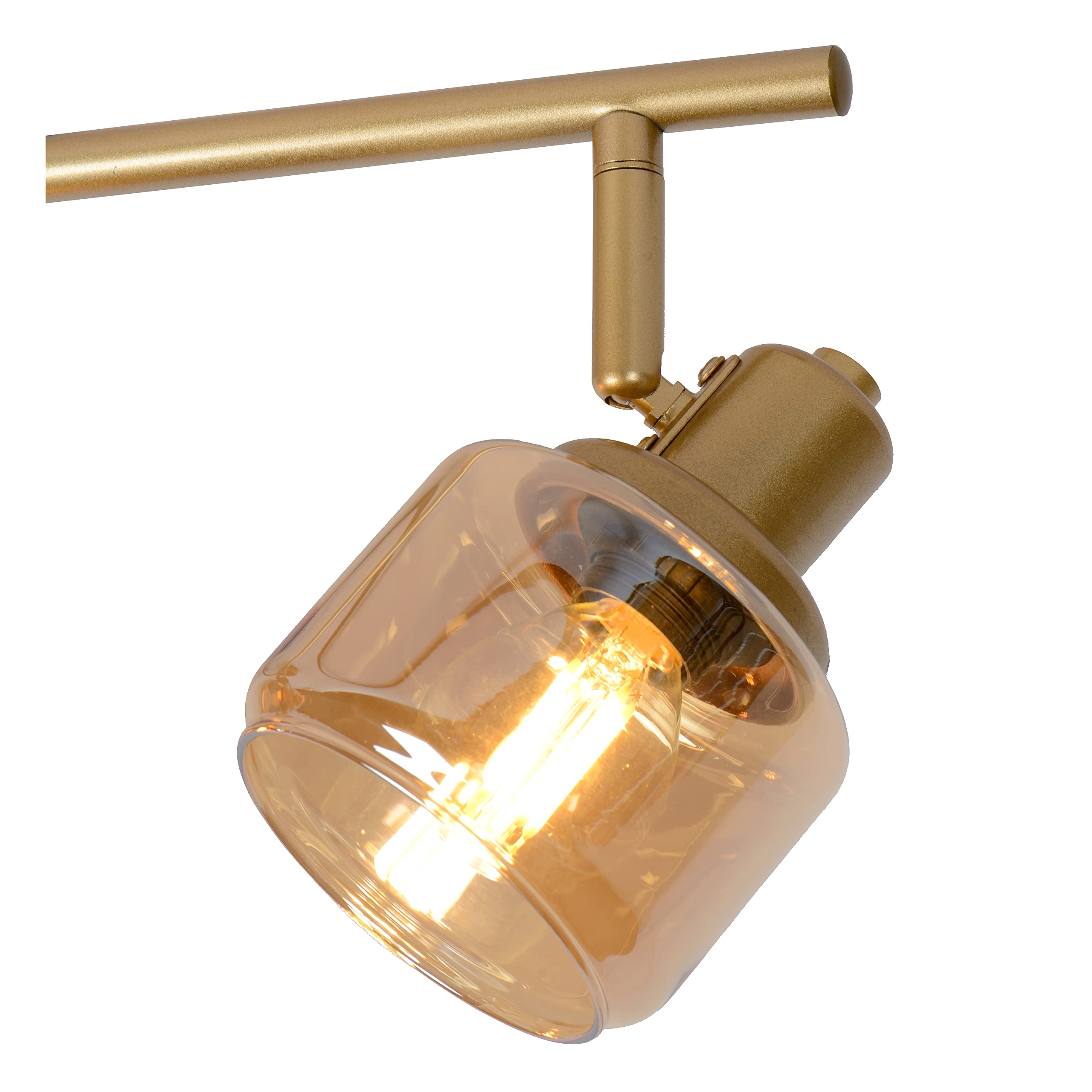 LUCIDE BJORN - Spot plafond - 4xE14 - Or Mat/Laiton