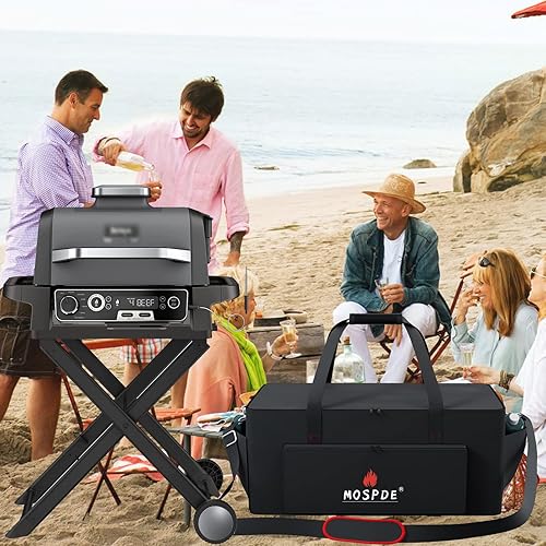 Miniatura 3 de Bolsa de transporte para parrilla Ninja OG701 Woodfire al aire libre, se adapta a la parrilla eléctrica Ninja Woodfire Smoker Portable BBQ Grill