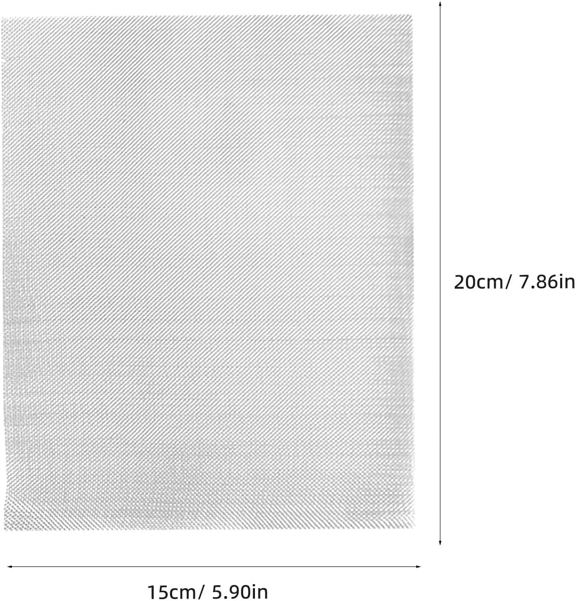 20pcs Stainless Steel Bumper Repair Mesh for PP Plastic Components