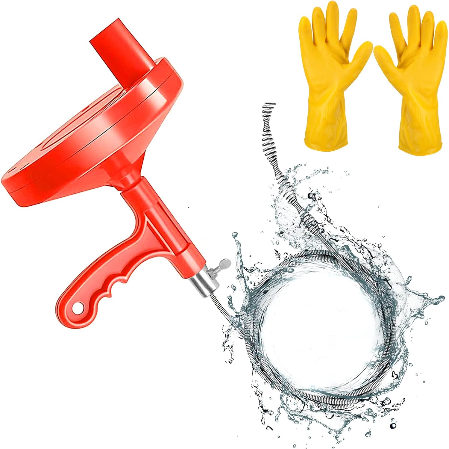 VADUDA 7M Sink Unblocker Tools Bathroom Drain Unblocker Toilet