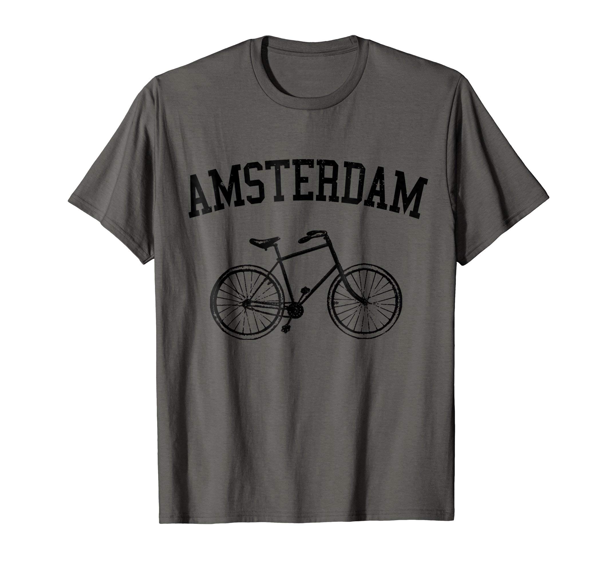 Amsterdam Netherlands Tee Shirts & SouvenirsAmsterdam T-Shirt - Netherlands Bicycle Bike Holland Gift T-ShirtOEKO-TEX STANDARD 100