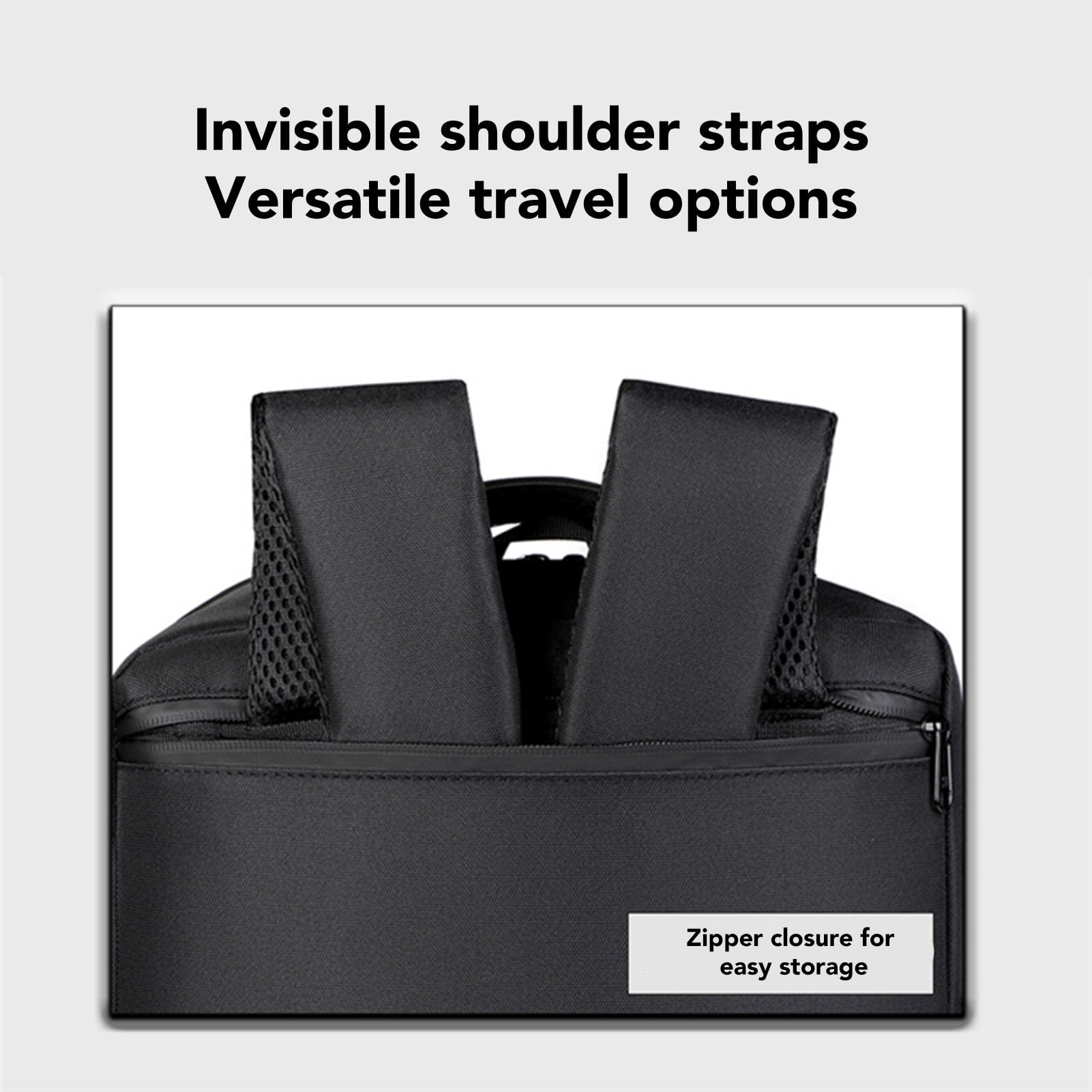 aqxreight Mochila de Compresión Al Vacío con Bomba Mochila de Viaje Expandible de Gran Capacidad para el Trabajo y Uso Diario Diseño con Compartimentos de Almacenamiento Organizados
