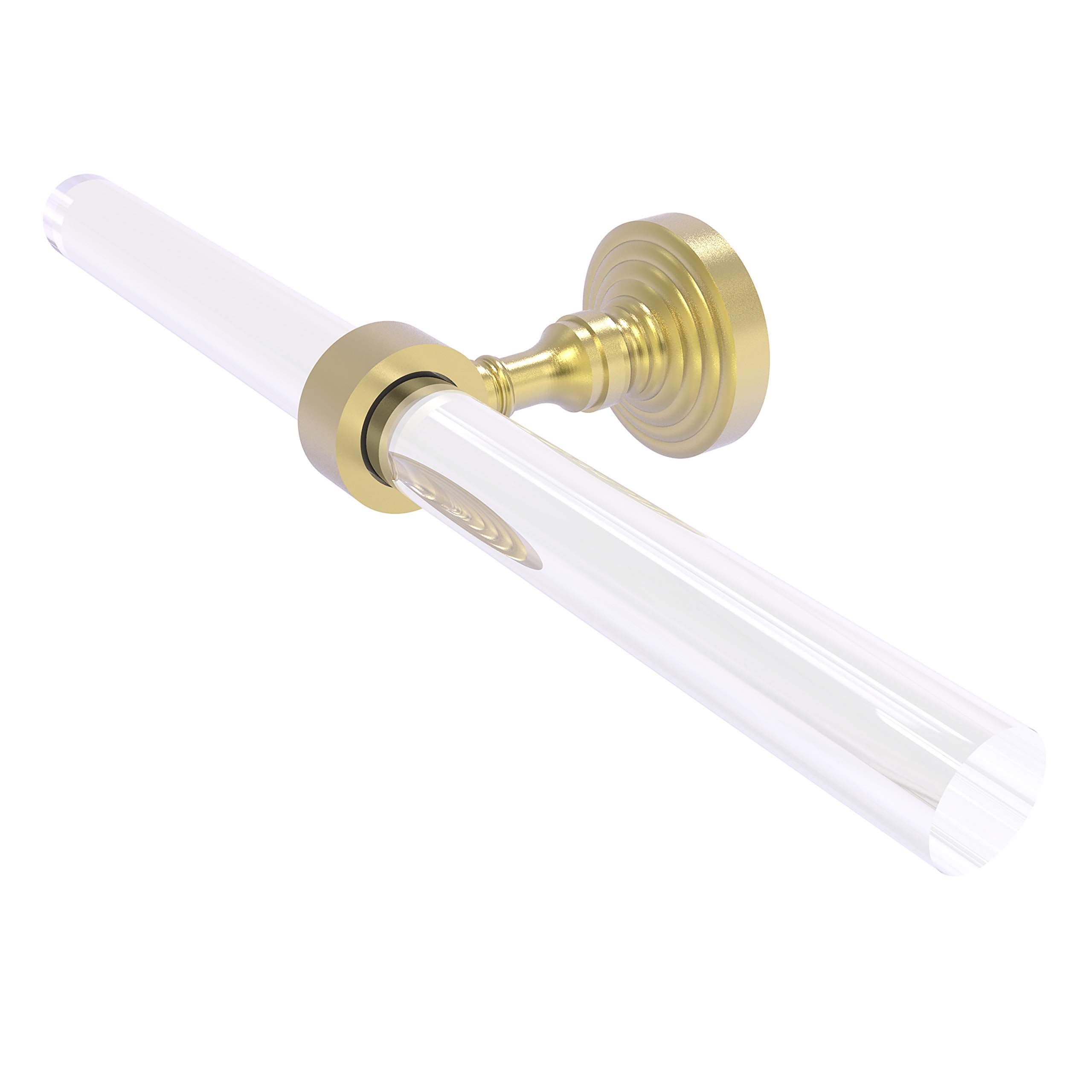 Allied Brass PG-HTB-2 Pacific Grove Collection 2 Arm Guest Towel Holder, Satin Brass