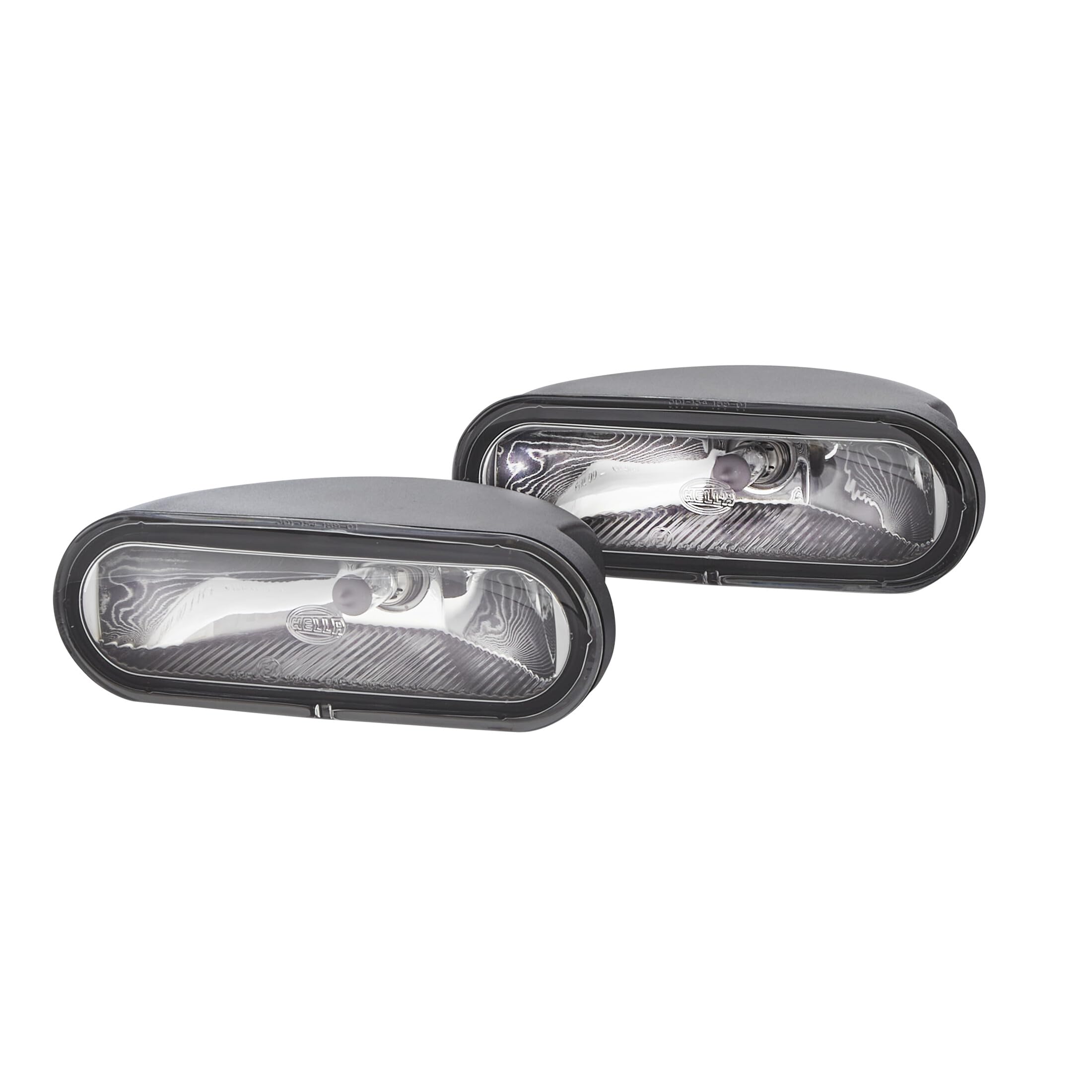 HELLA 1NA 008 284-801 FF/Halogen-Fog Light Set - FF 75 - 12V - mounting - Lens Colour: Crystal clear - left/right - Kit - Quantity: 2