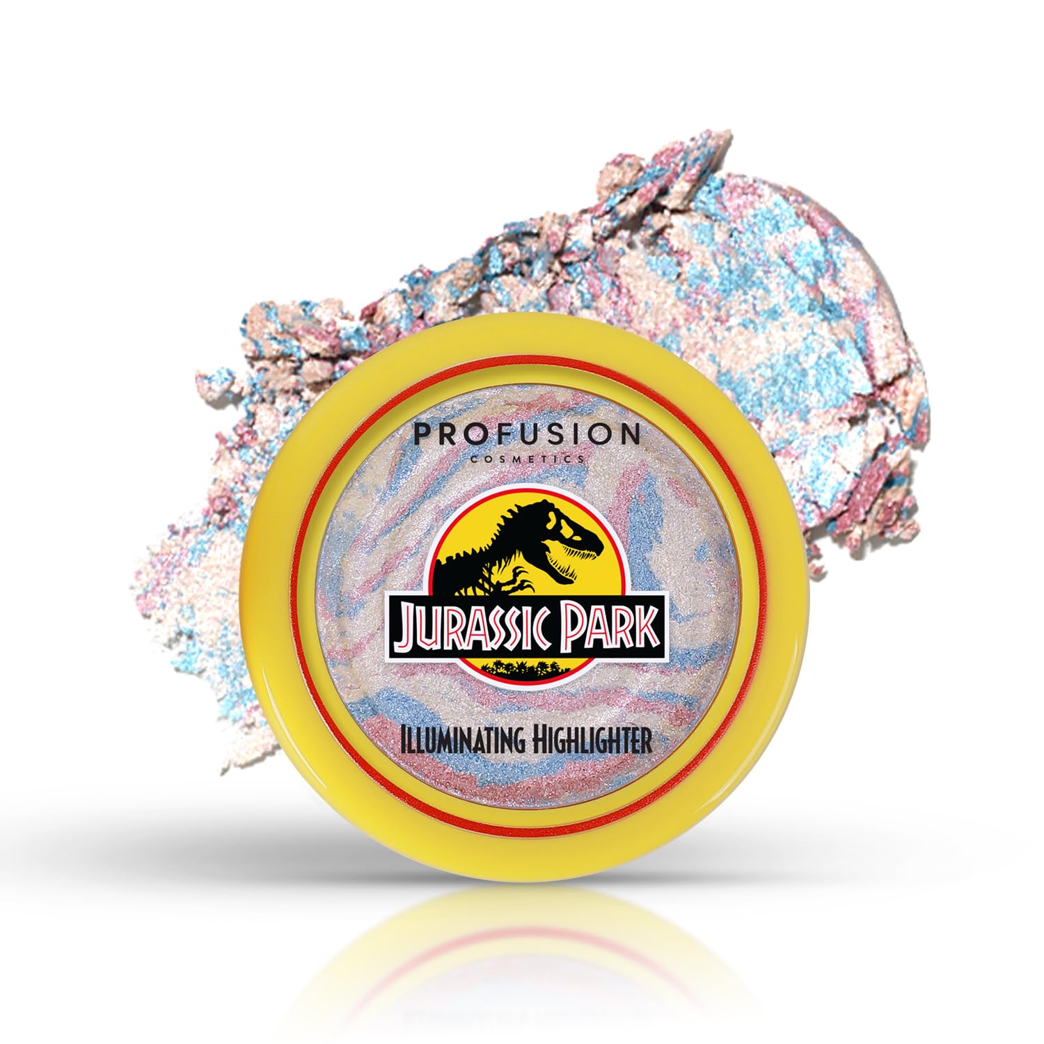Profusion Cosmetics Jurassic Park Illuminating Highlighter Face Make Up - Skin Perfecting Palette Roaring Glow for Adventure-Ready Looks | Vegan & Cruelty-Free (JURASSIC STOMPER)