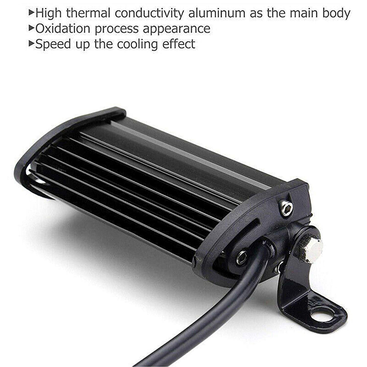 SKYWORLD Phare de Travail 15W 13 cm Barre LED 12V 24V Spot Projecteur LED Voiture Etanche IP67 Slim Feux de Travail pour 4x4 Voiture Camion Tracteur SUV Bateau, 6000K Feux Antibrouillard SKYWORLD Phare de Travail 15W 13 cm Barre LED 12V 24V Spot Projecteur LED Voiture Etanche IP67 Slim Feux de Travail pour 4x4 Voiture Camion Tracteur SUV Bateau, 6000K Feux Antibrouillard