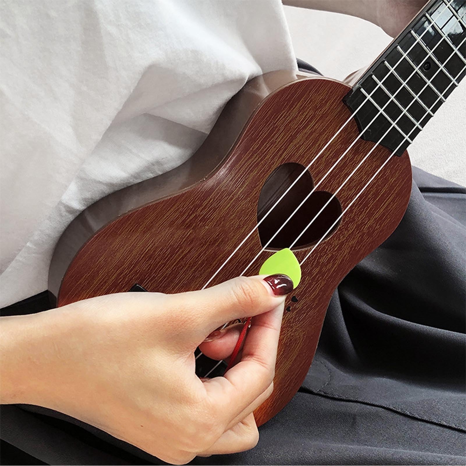 Elprico Gitary dla Dzieci, Klasyczne Mini Ukulele dla Małych Dzieci, 4-strunowe Ukulele Gitarowe Instrumenty Muzyczne Zabawki Edukacyjne Przedszkolaków Wczesna Edukacja i