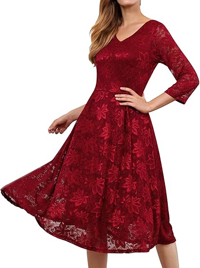 Fit and flare special occasion dress Clearance