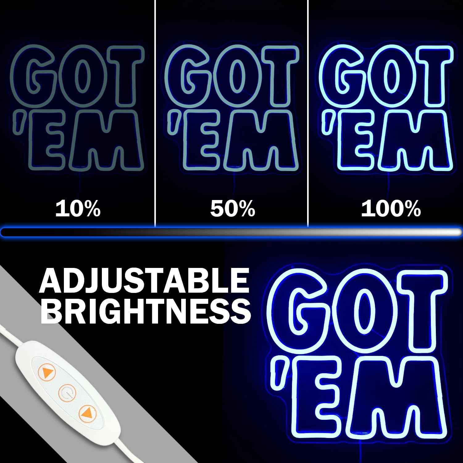 Got'E Neon Sign Dimmable Sneakerhead Led Neon Sign Sneaker Room Wall Decor Neon Light Sign Light Up Signs for Wall Decor Shoe Store Sports Room Decor Gift Living Room Bedroom(Blue)