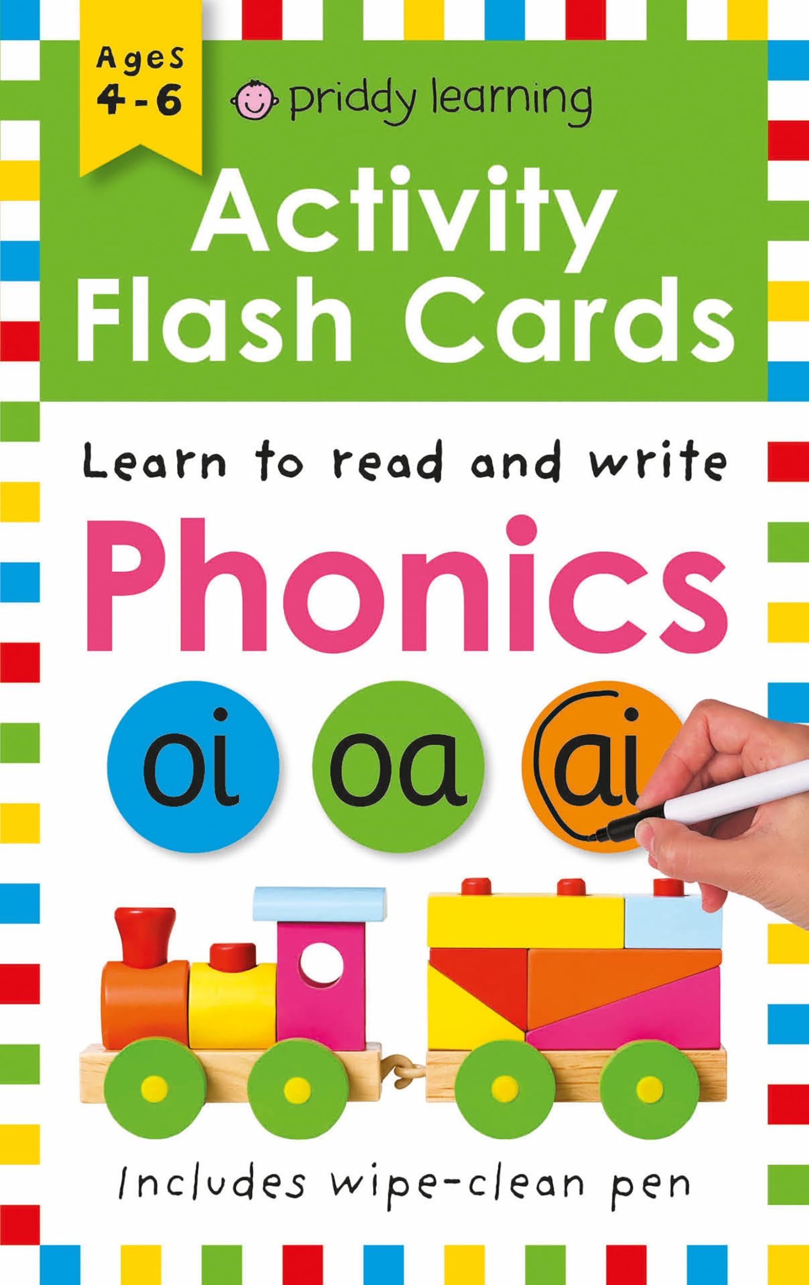 Learn To Read and Write Phonics (Activity Flash Cards)