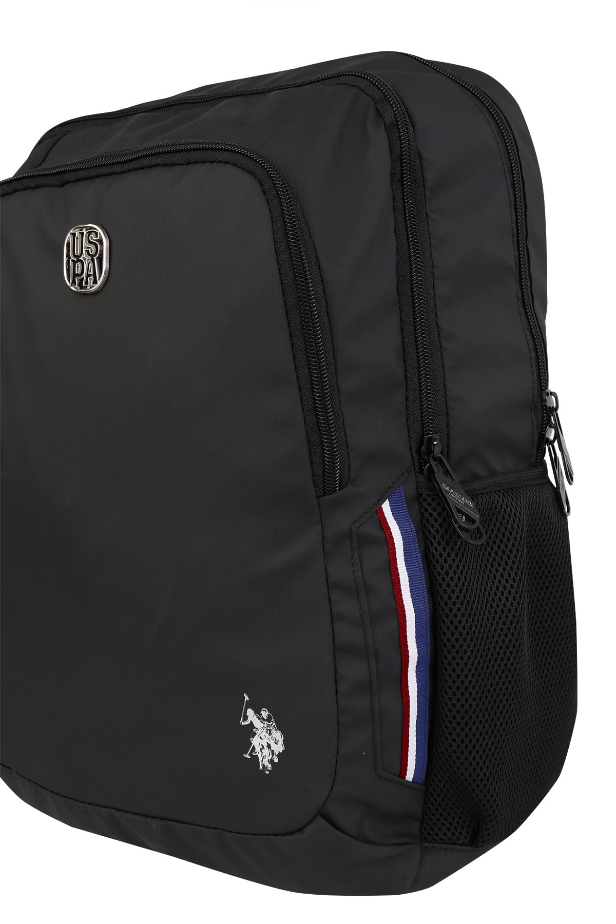 U.S. POLO ASSN. U.S. Polo. Assn. Unisex Okul Çanta Seti Plset2405212,Siyah Tek Ebat