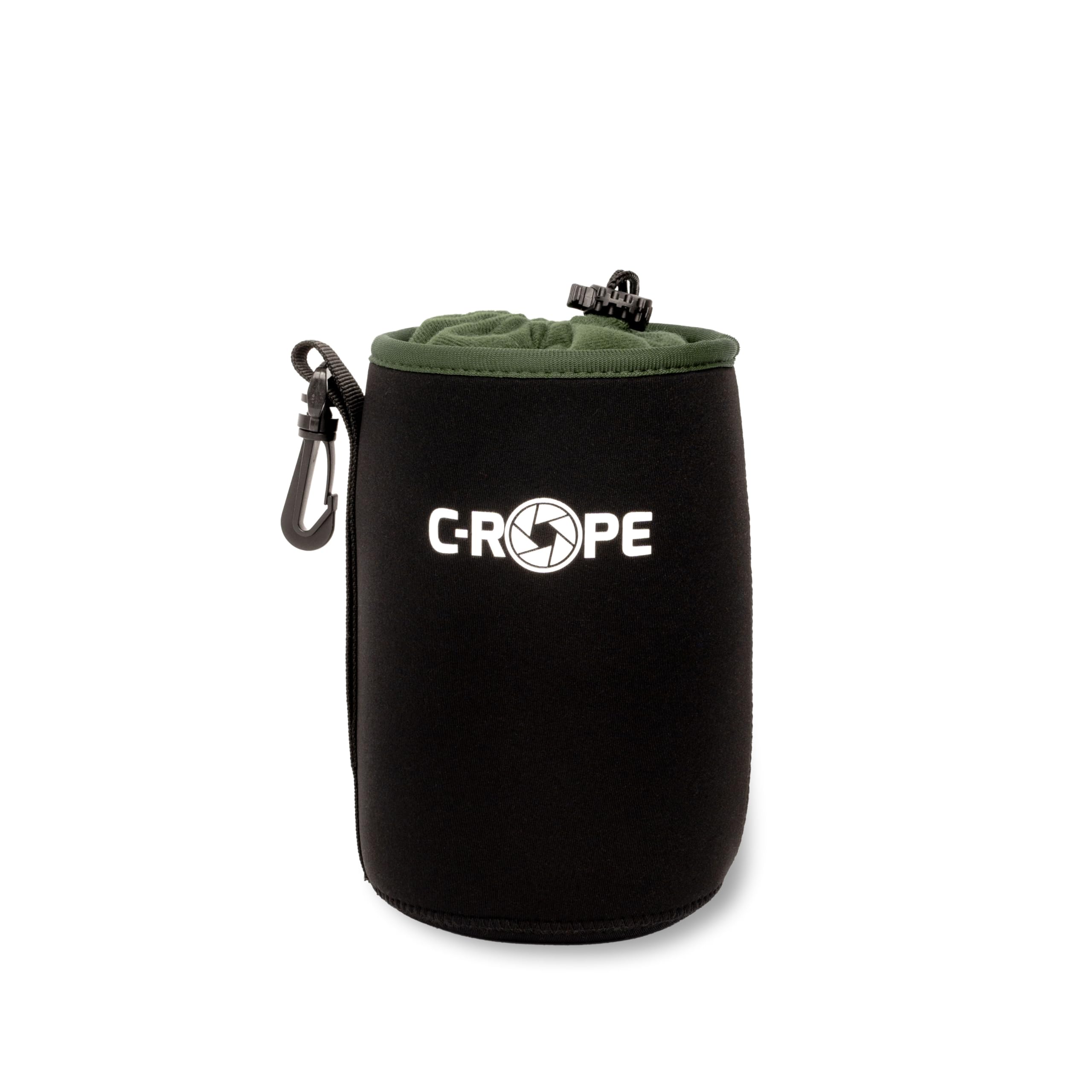 C-Rope Neopren Objektivbeutel mit Fleece-Fütterung, Objektivköcher für Objektive und Kamerazubehör, Größe L