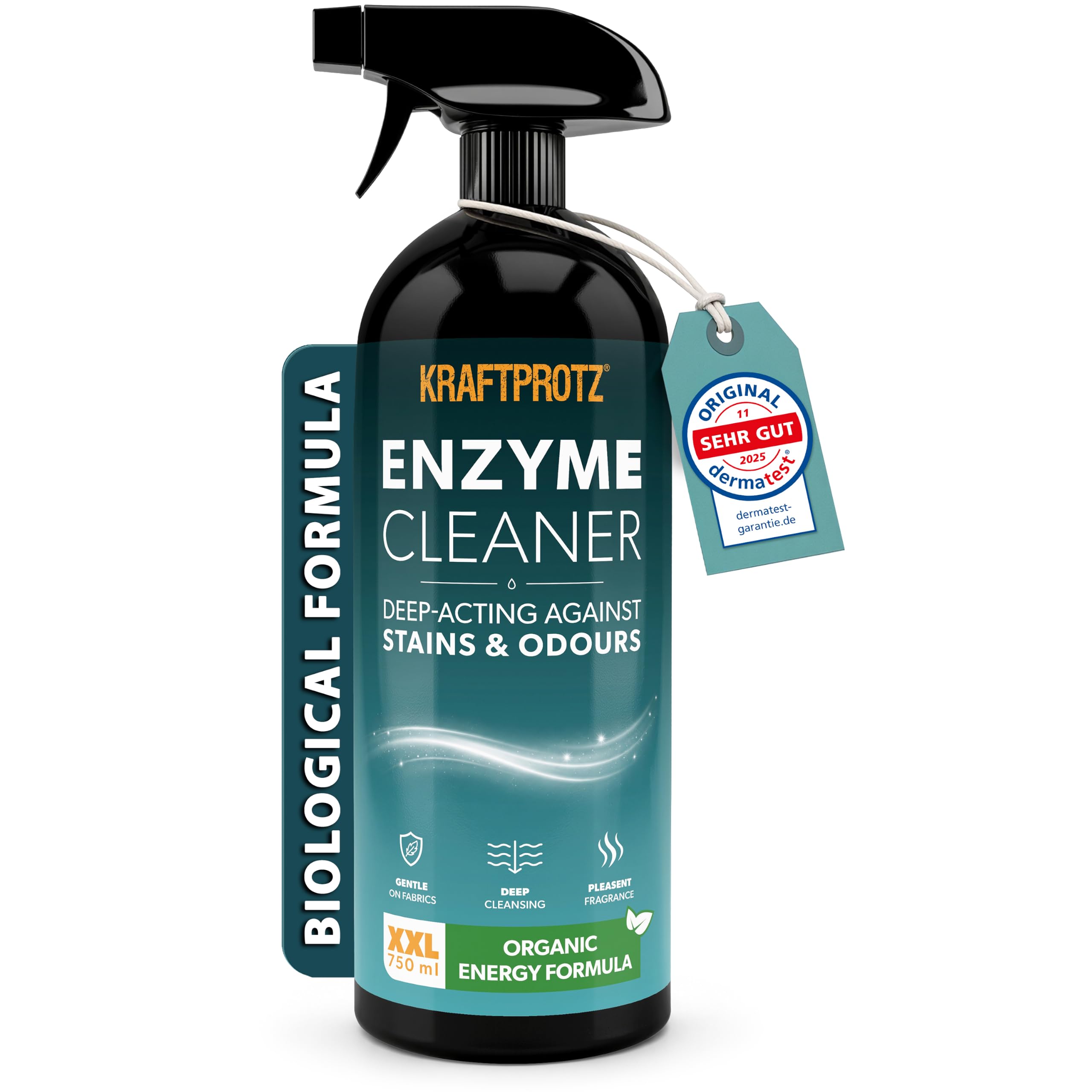 Enzyme Cleaner Spray 750 ml All Purpose Odour Eliminator & Stain Remover for