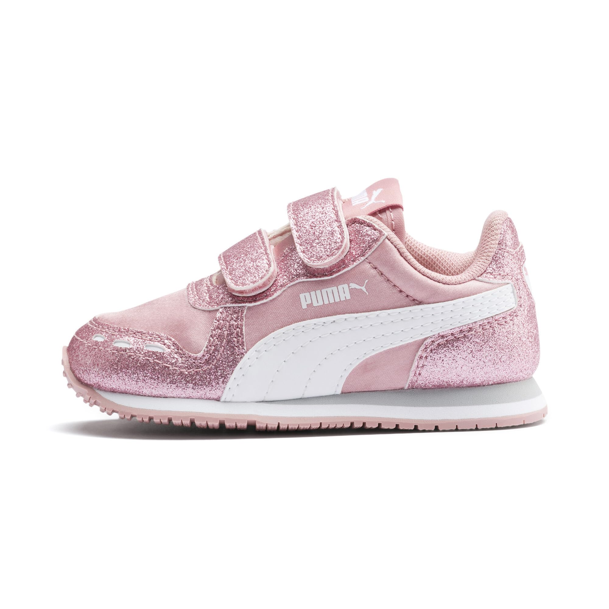 Baskets Puma Cabana Racer Glitz enfant chaussure scratch - 7