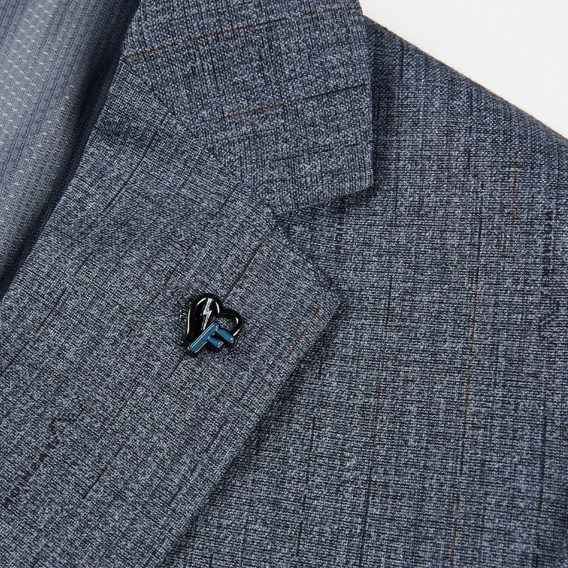 Men's Spring Wedding Formal Slim Fit Business Casual Suit Jacket Two Button Lightweight Sport Coat3