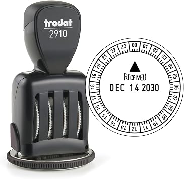 Trodat Classic Time and Date Stamp 2910/U24