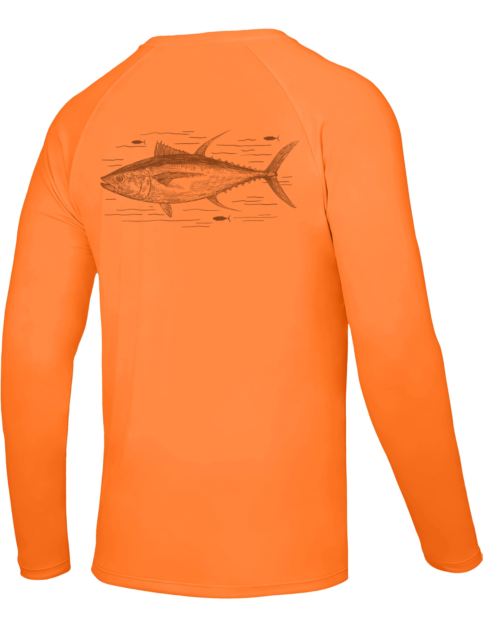 Men's UPF 50+ Fishing Shirt, Long Sleeve Quick Dry Sun Shirts