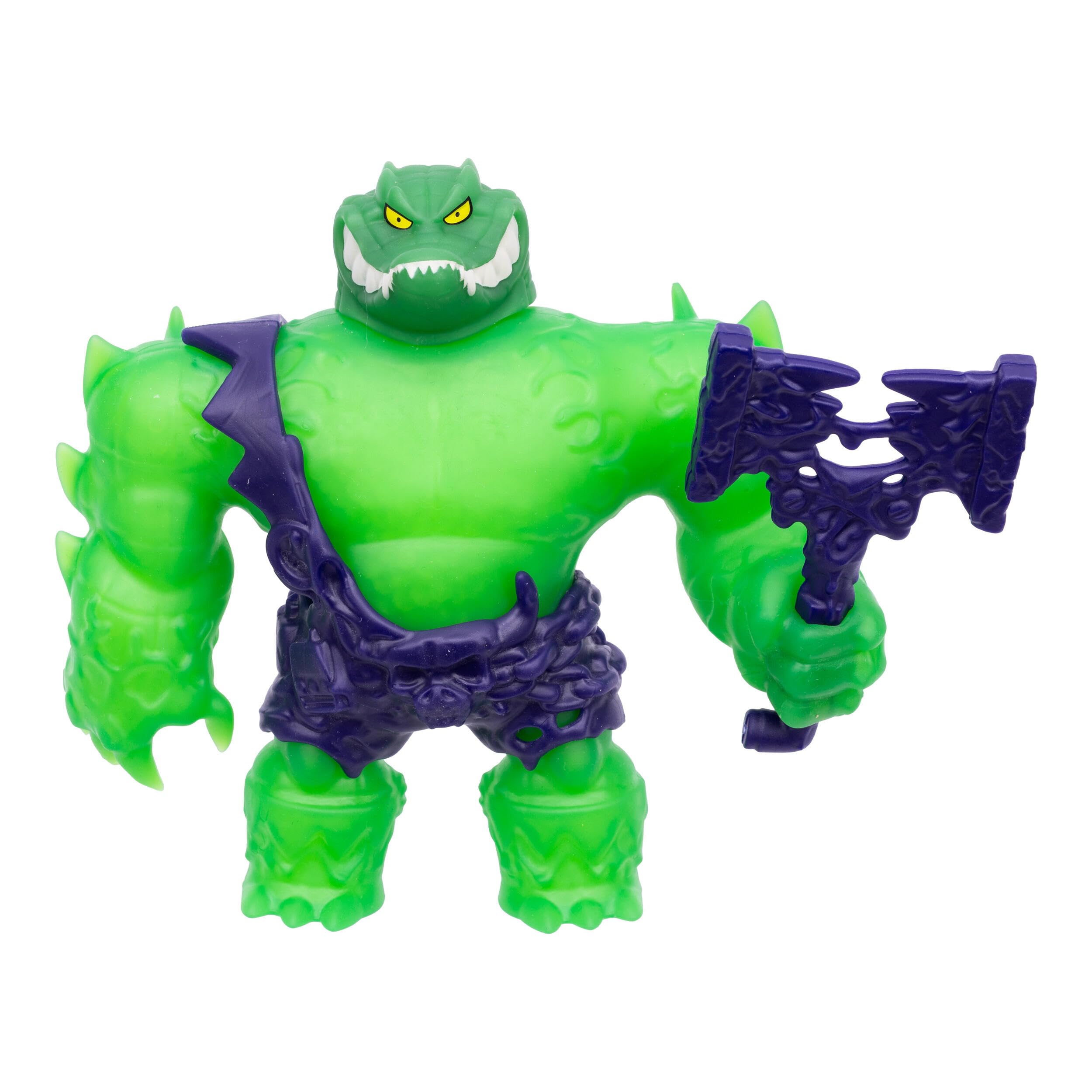 Goo Jitzu, Rock Jaw, Stretchy Collectible Action Figure, With Unique Goo Filling & Weapon, Tactile Sensory Toy That Stretches Up To 3x Its Size