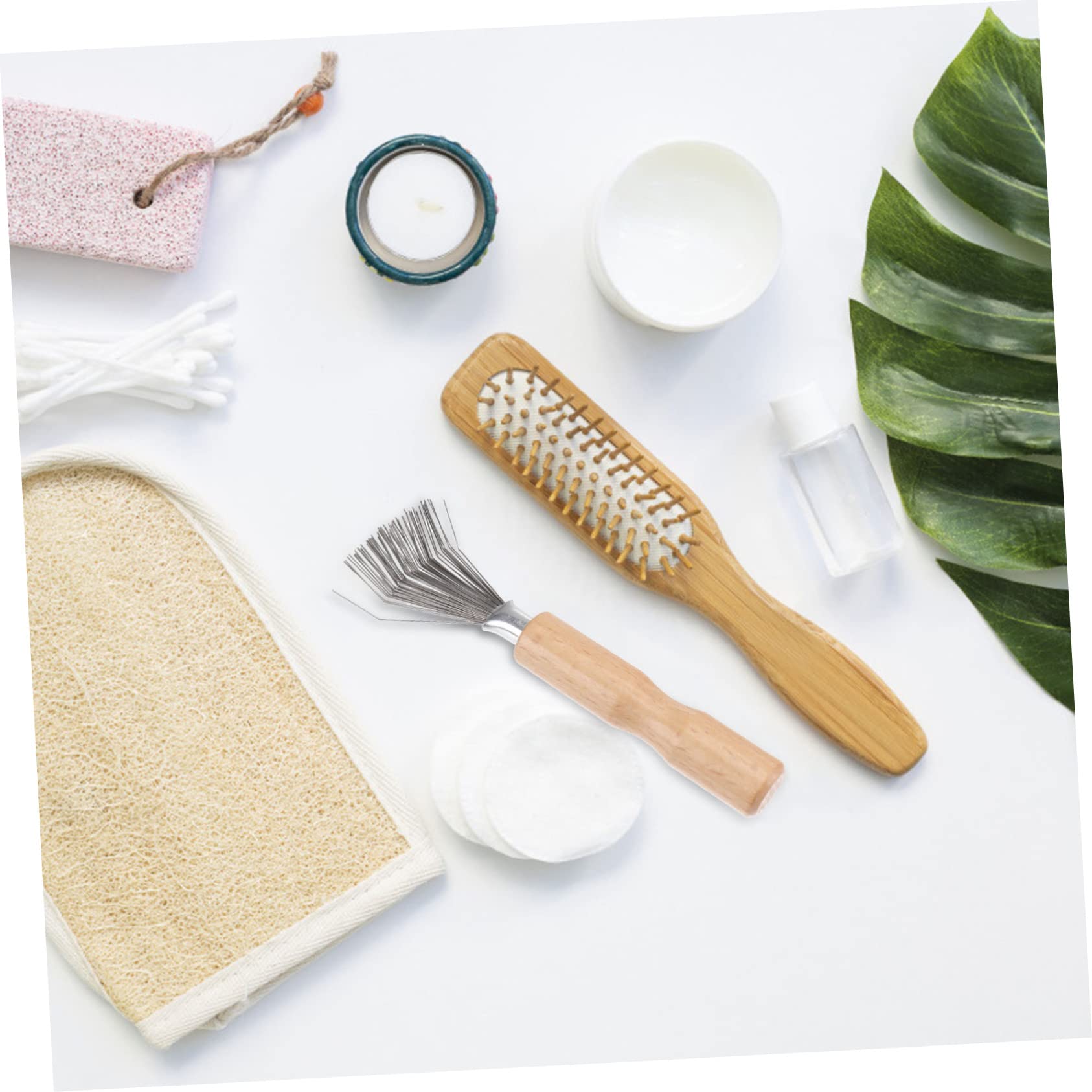 IWOWHERO Professional Comb Hair Cleaning Tool Metal Brush Cleaning Tool Comb Cleaner Perfect for Home or Salon