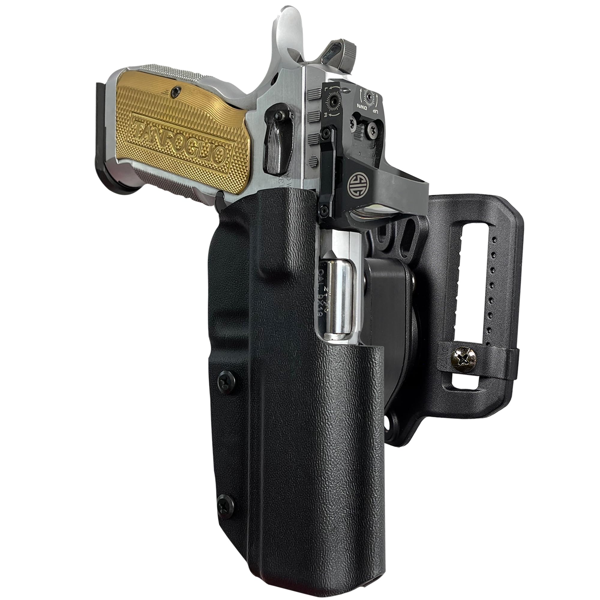OWB Quick Release Belt Loop Holster fits Tanfoglio Stock 3