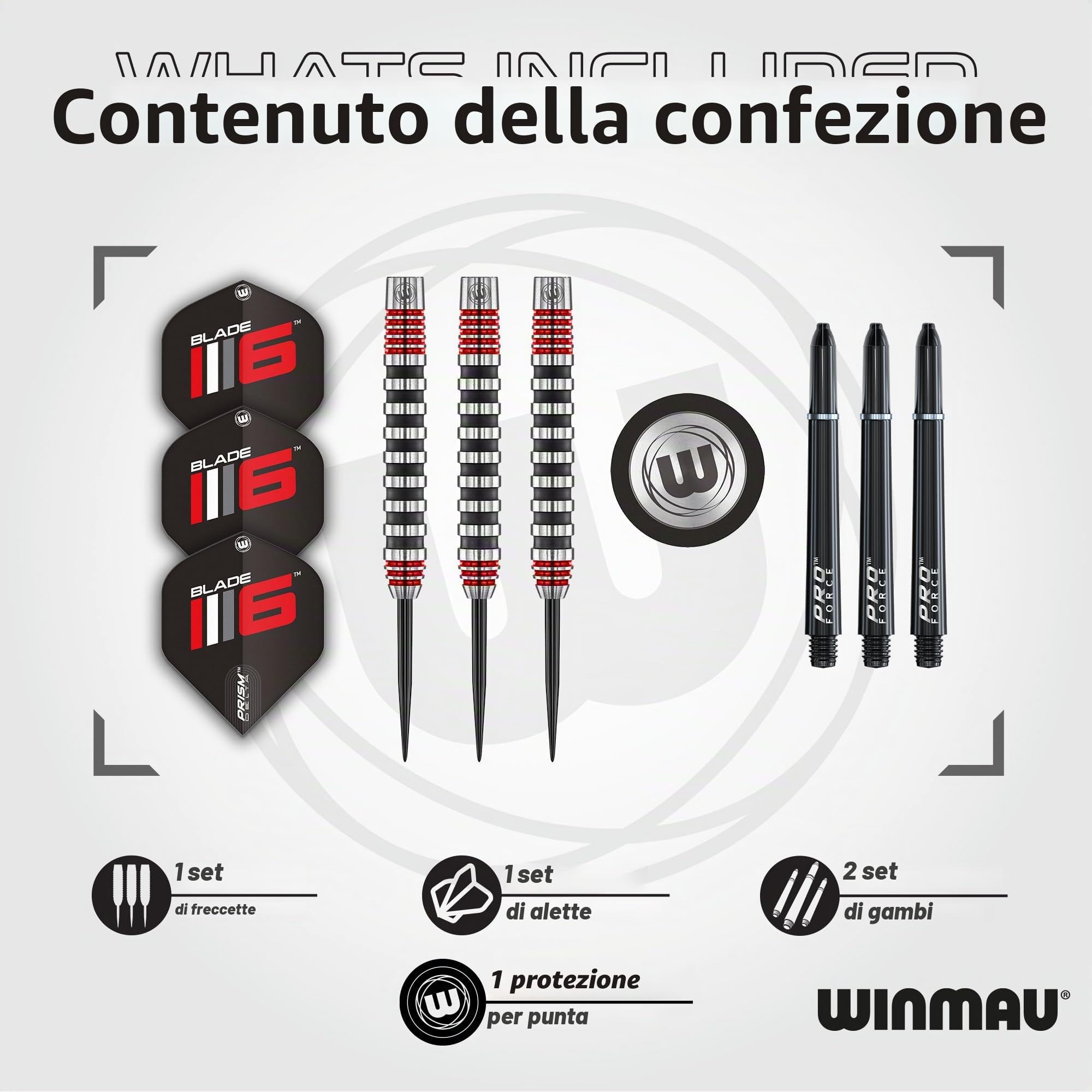 WINMAU Advance 500, Freccette Unisex