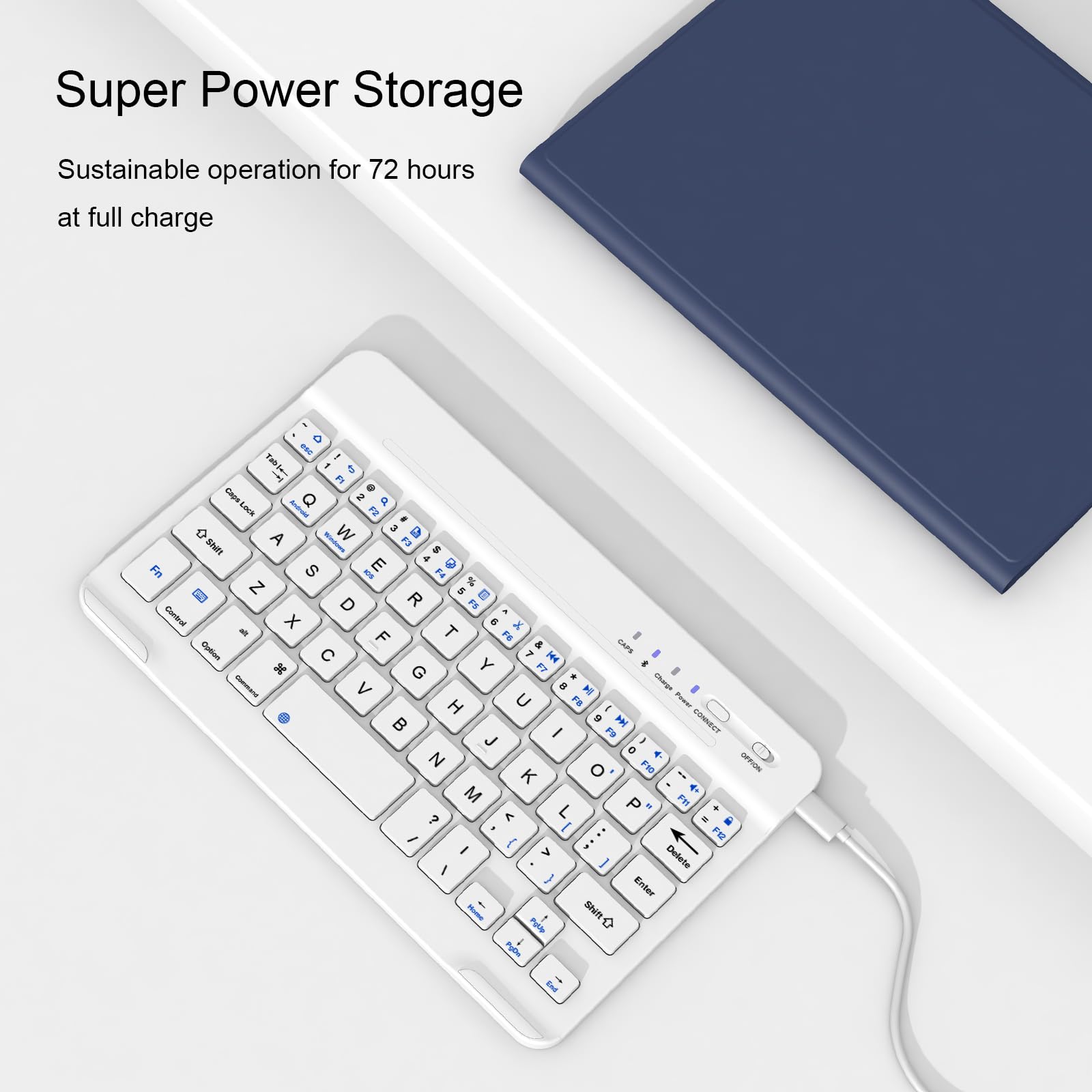 Amazon | iPad mini 第7世代(A17 Pro)/Mini 第6世代用キーボードケース