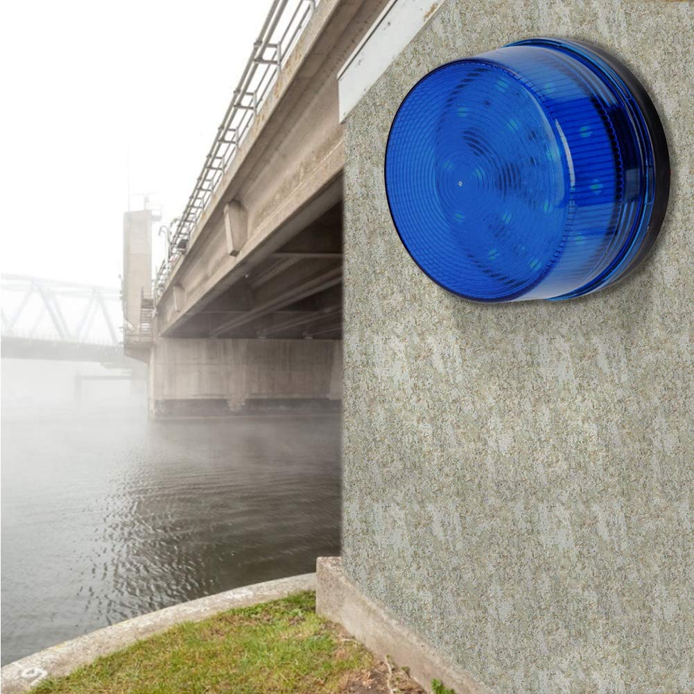 Factory Wholesale 12V 24V 220V Security Alar Strobe Signal Warning Light LED Lap Flashing Light Outdoor Siren