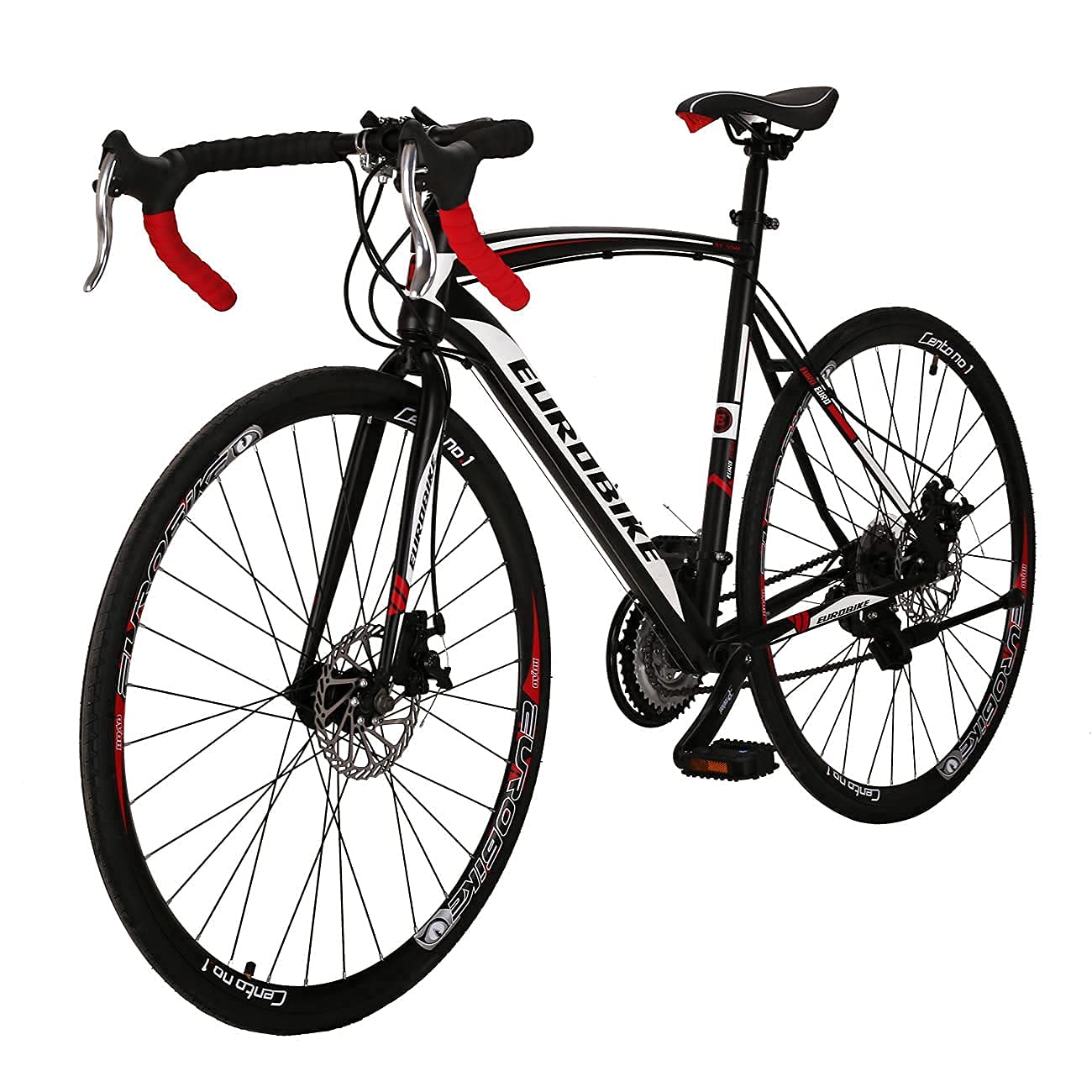 Amazon | EUROBIKE ロードバイク EURXC550 21 スピード 49 cm
