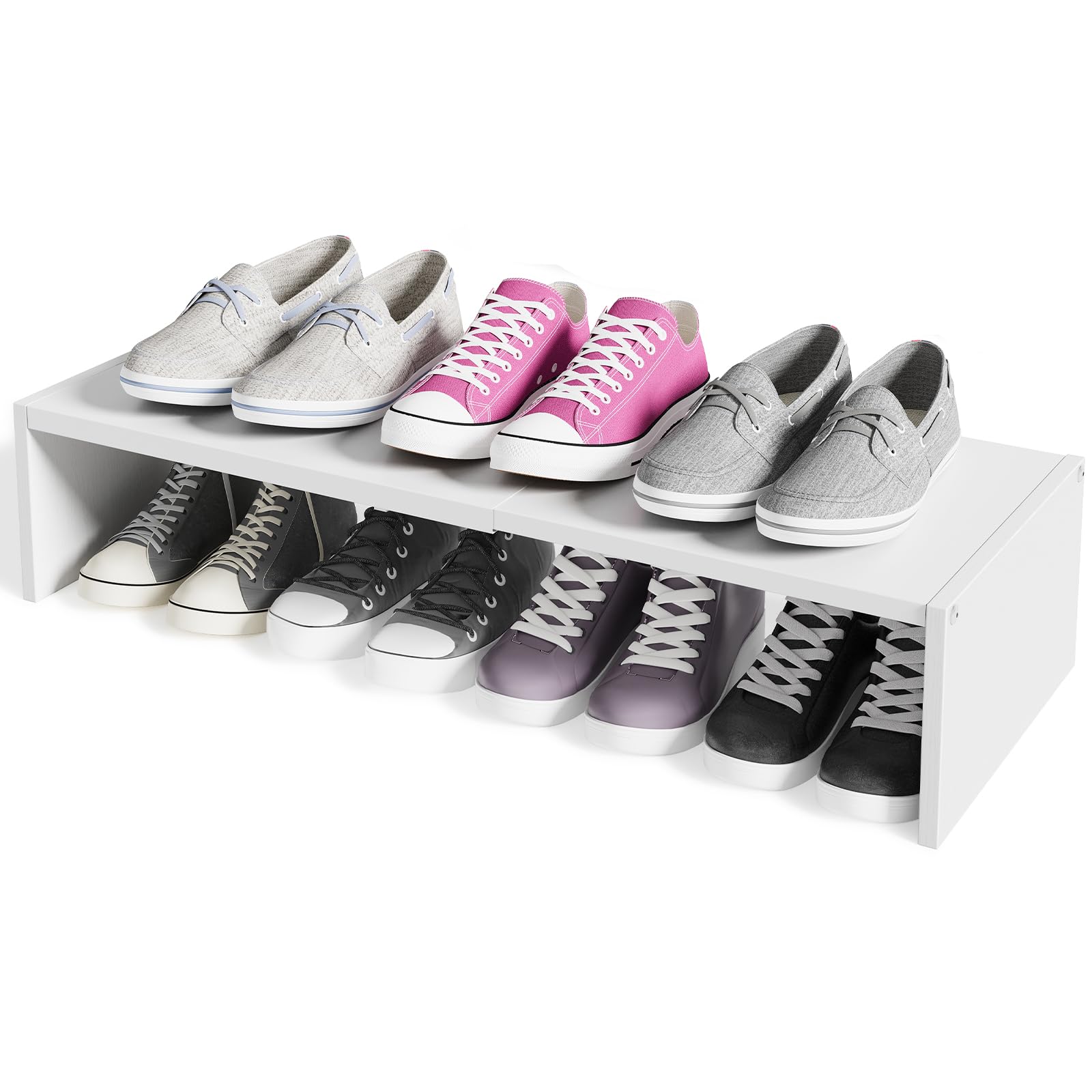 View 1 of **PARTS ONLY** Cidaziya Expandable 1 Tier Shoe Rack